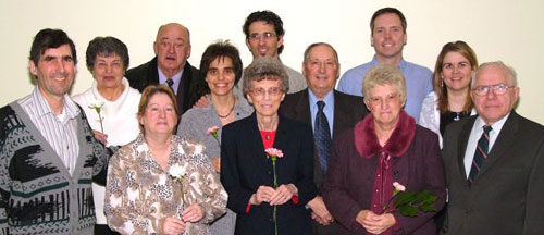 Groupe des jubilaires 2008